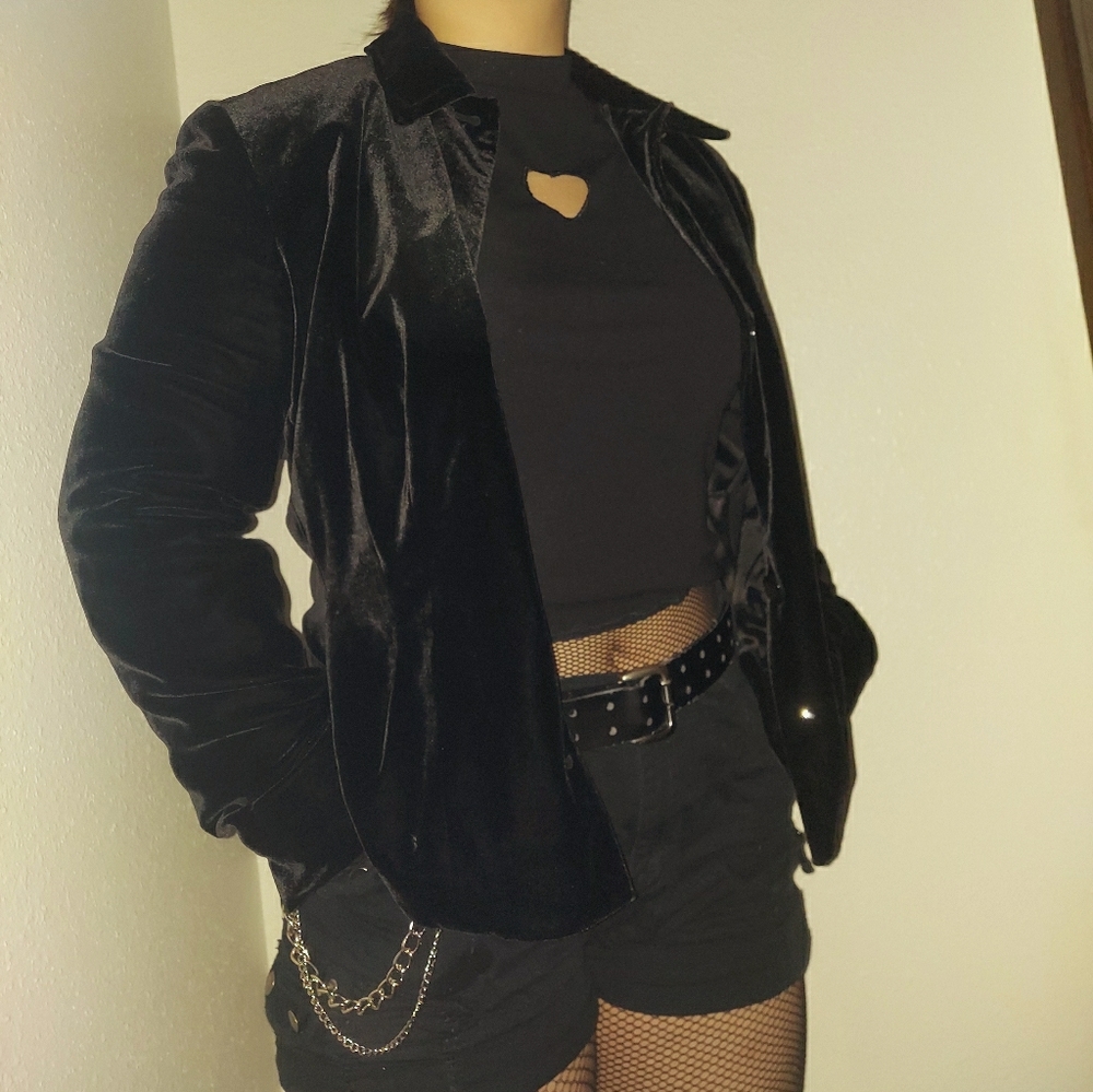 RALPH LAUREN VELVET BLAZER